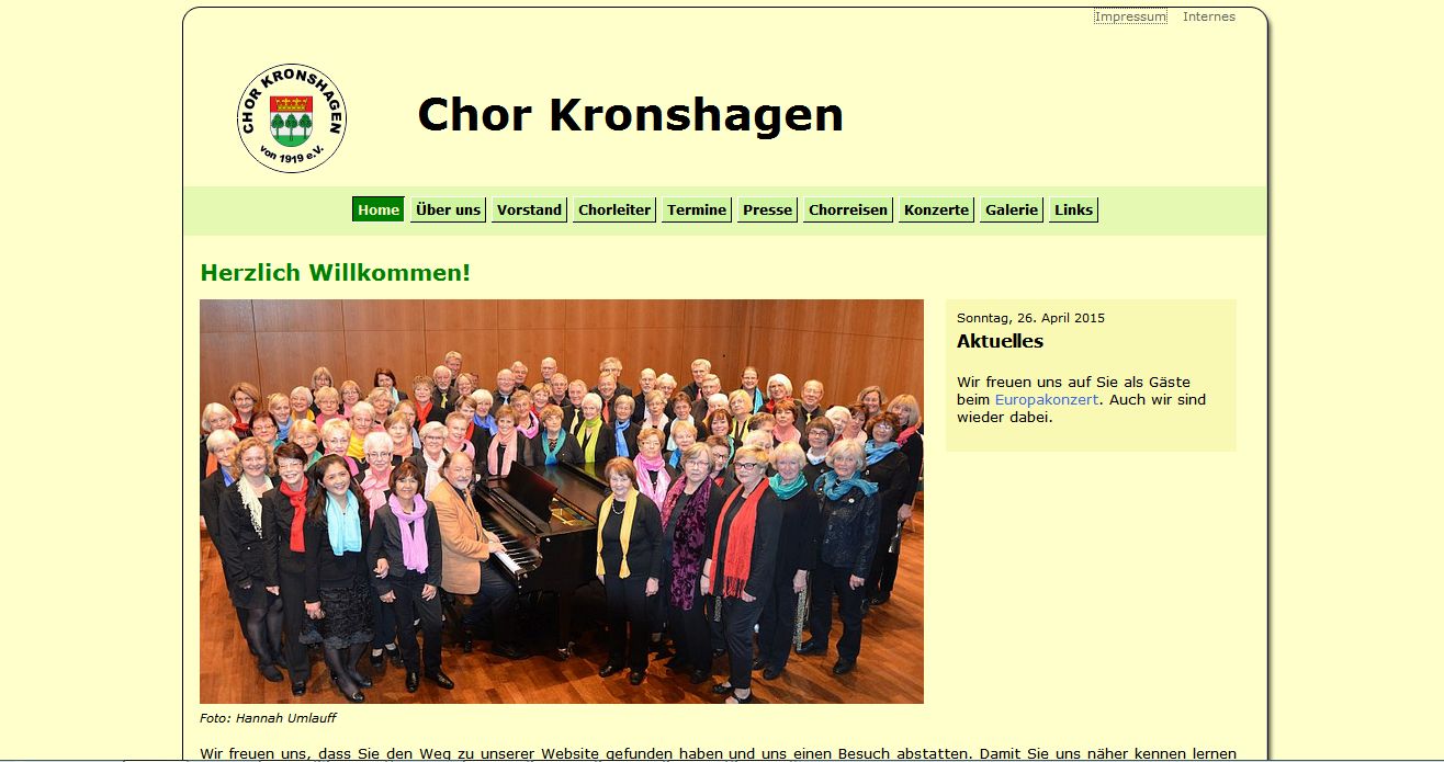 Vorschau Chor Kronshagen